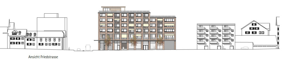 Ansicht Friedstrasse